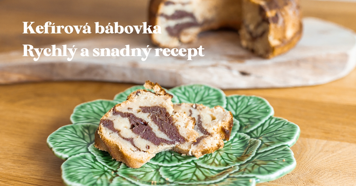 Luxusní a vláčná kefírová bábovka: Rychlý a snadný recept