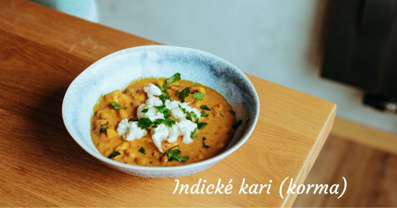 Veganská korma