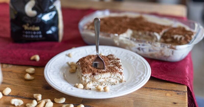 Vegan tiramisu bez vajec a bez mascarpone